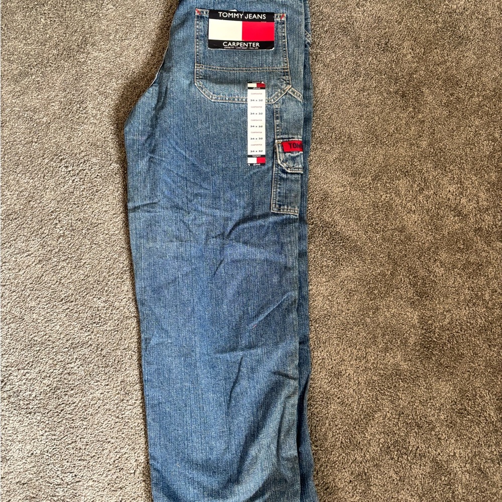 Tommy Hilfiger Men's Blue Carpenter Jeans